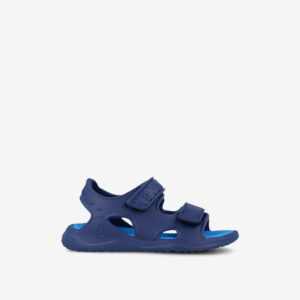 Sandalia con velcro de goma en azul de Biomecanics
