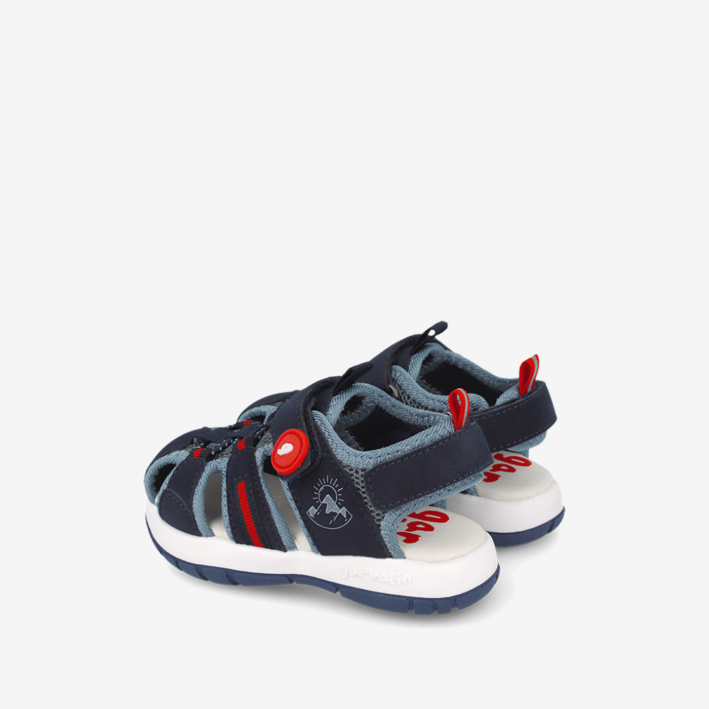 Sandalia niño con puntera reforzada de Garvalin