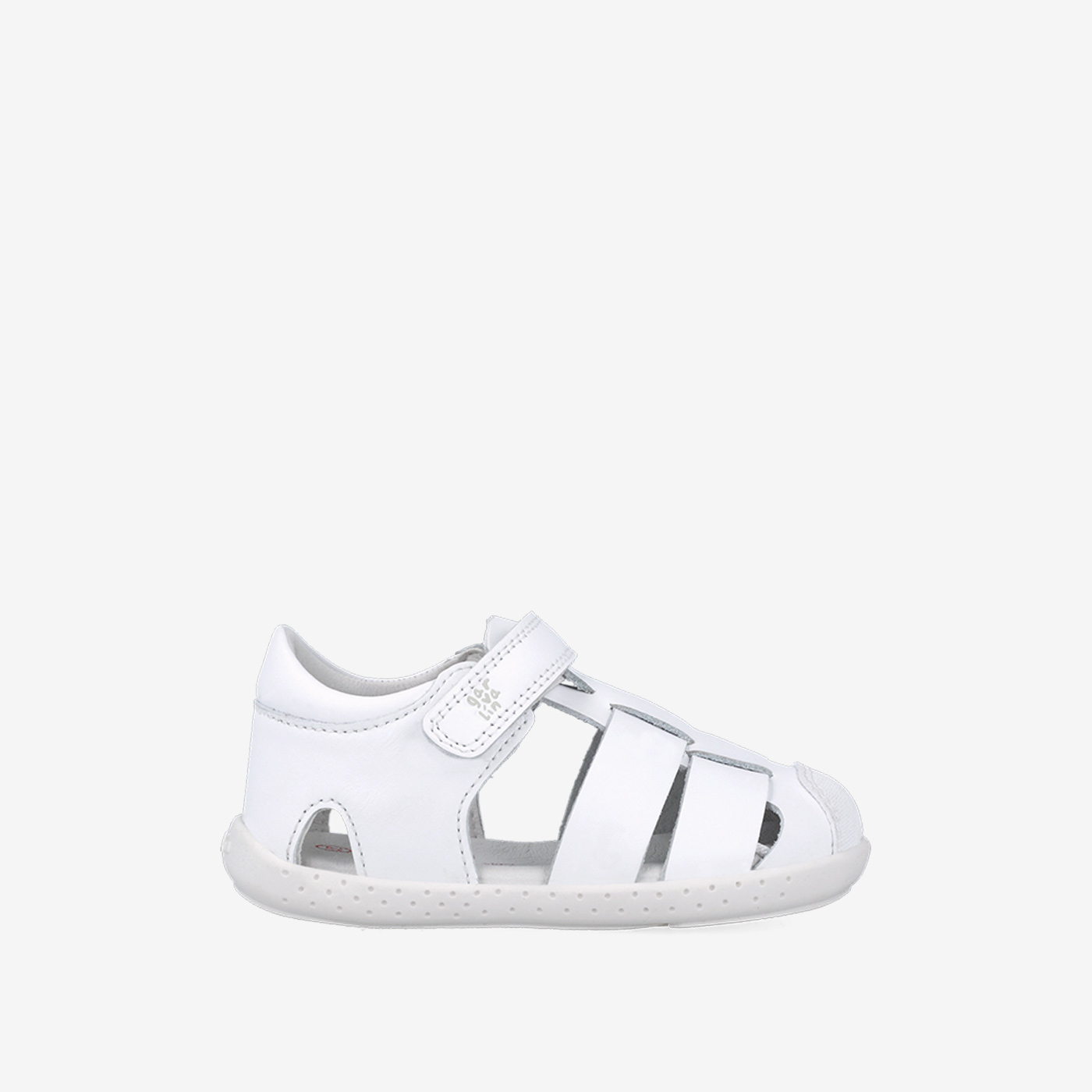 Sandalia respetuosa unisex de Garvalin con velcro y puntera reforzada