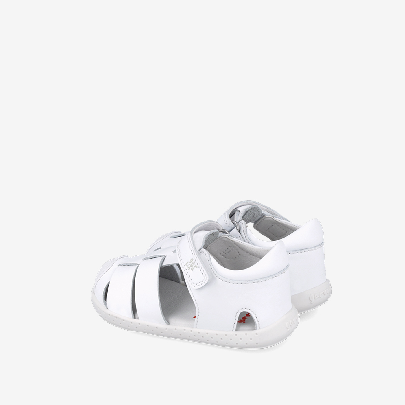 Sandalia respetuosa unisex de Garvalin con velcro y puntera reforzada