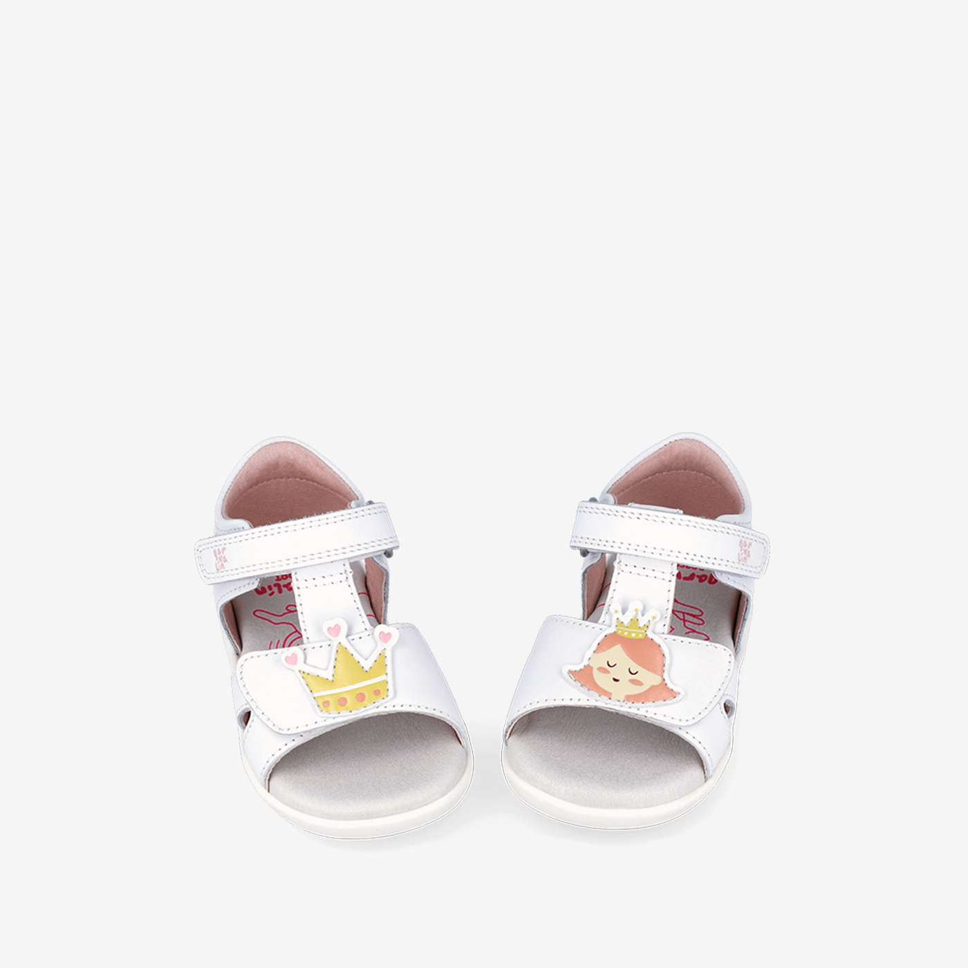 Sandalia niña resptuosa de Garvalin con puntera descubierta