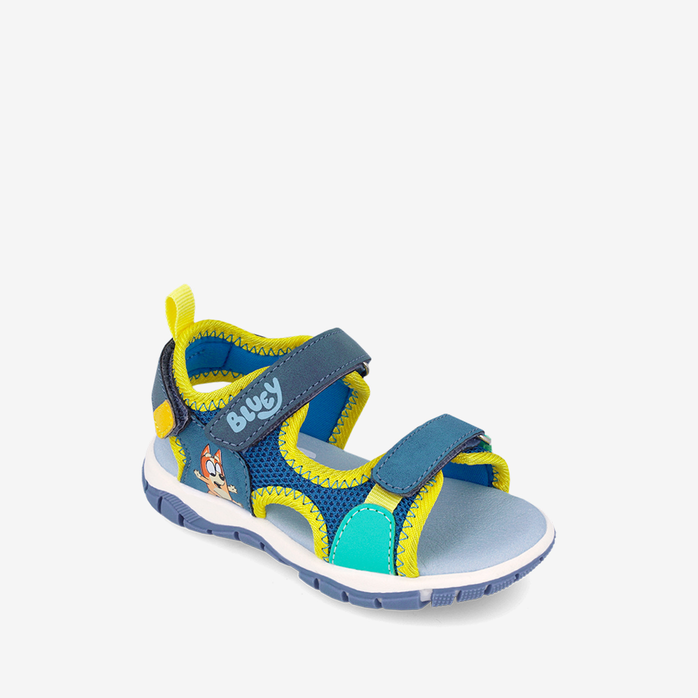 Sandalia niño doble velcro de la coleccion Bluey de Garvalin