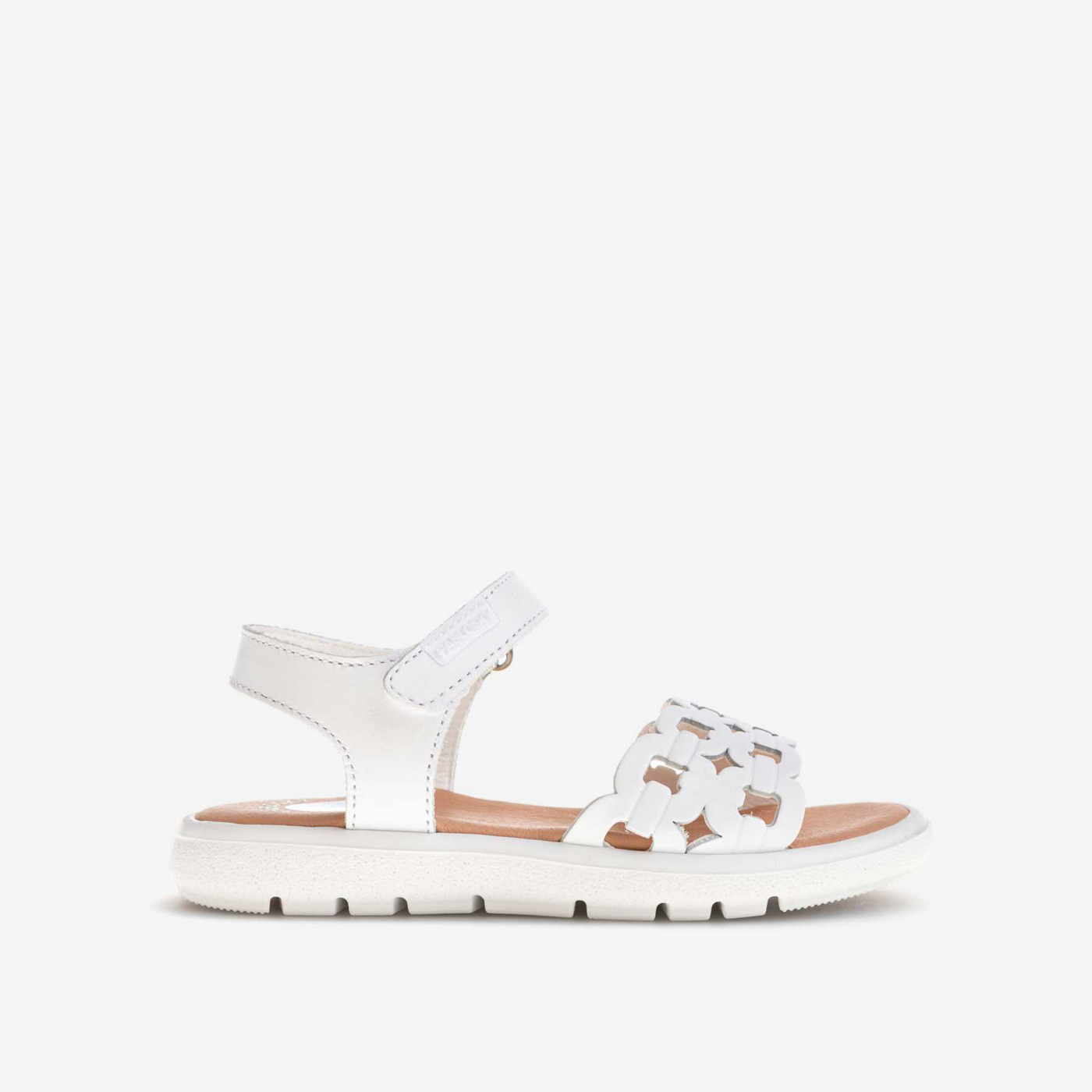 Sandalia blanco de niña de Pablosky - Suaves, flexibles y ligeros