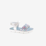 Sandalia niña multicolot glitter de Pablosky ideal para disfrutar en las fiestas
